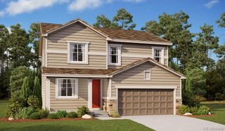 New construction Single-Family house 39143 Clymer Street, Elizabeth, CO 80107 Lapis- photo