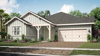 New construction Single-Family house 19015 Wood Stork Way, Loxahatchee, FL 33470 Coriander- photo 1
