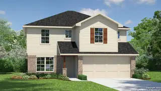 New construction Single-Family house 3623 Victory Copper, Bulverde, TX 78163 The Lombardi- photo