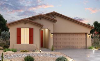 New construction Single-Family house 24183 W Gross Avenue, Buckeye, AZ 85326 Castillo Series - Bluebell- photo