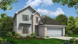 New construction Single-Family house 8306 Calico Pennant Way, Fulshear, TX 77441 The Georgetown + Bonus- photo 1