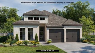 New construction Single-Family house 8831 Harbor Pines Drive, Cypress, TX 77433 Design 2049W- photo