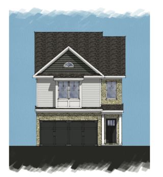 New construction Townhouse house 7842 Carnegie Drive, South Fulton, GA 30213 - photo
