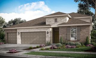New construction Single-Family house 578 Jackson River Loop, Kyle, TX 78640 Alabaster- photo