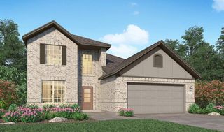 New construction Single-Family house 4315 Sonora Prairie Trail, Baytown, TX 77521 Larkspur II- photo 1
