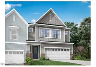 New construction Townhouse house 7938 Berry Crest Avenue, Raleigh, NC 27617 Silas- photo 1