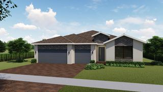 New construction Single-Family house 1470 Sw Lago Circle, Palm City, FL 34990 Camden- photo