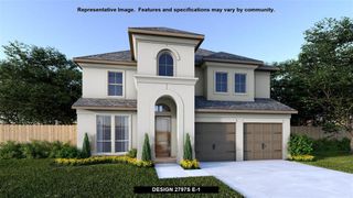 New construction Single-Family house 874 Round Mountain Pass, Georgetown, TX 78628 Design 2797S- photo