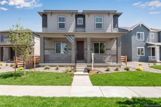 New construction Single-Family house 17801 Parkside Drive N, Commerce City, CO 80022 Plan 3205- photo