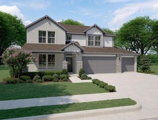 New construction Single-Family house 353 Brookstone Drive, Lavon, TX 75166 Masters | 3-Car Garage- photo