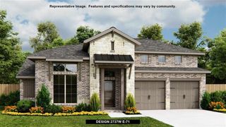 New construction Single-Family house 5042 Albany Shores Lane, Fulshear, TX 77441 Design 2737W- photo 1