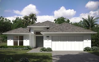 New construction Single-Family house 4127 Lucaya Pointe Way, Vero Beach, FL 32967 Cypress- photo 1