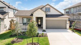 New construction Single-Family house 20804 Jordyn Sterling St, Manor, TX 78653 Lucas- photo