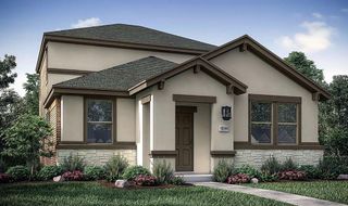 New construction Single-Family house 860 Long Run, Liberty Hill, TX 78642 Mozart- photo 1