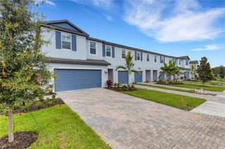 New construction Townhouse house 5613 Tripoli Drive, Palmetto, FL 34221 Alexander - Townhomes- photo