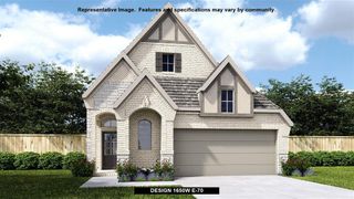 New construction Single-Family house 228 Palo Duro Bend, Rhome, TX 76078 Design 1650W- photo 1