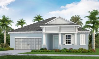 New construction Single-Family house 9973 Cross River Trail, Parrish, FL 34219 Endless Summer 3- photo 1