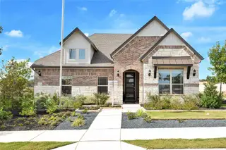 New construction Single-Family house 1204 Ridge Runner Dr, Georgetown, TX 78628 Premier Series - Oleander- photo