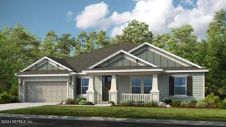 New construction Single-Family house 3536 Melcon Farms Way, Jacksonville, FL 32223 Armona- photo 1