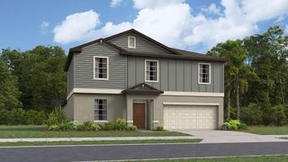 New construction Single-Family house 3626 Natural Trace Street, Plant City, FL 33565 Raleigh- photo 1