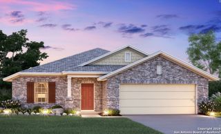 New construction Single-Family house 21060 Jordans Ranch Way, San Antonio, TX 78264 Desoto- photo