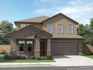 New construction Single-Family house 10310 Bluebell Ln, Boerne, TX 78006 The Reynolds (890)- photo 1
