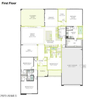 New construction Single-Family house 22670 E Alyssa Road, Queen Creek, AZ 85142 Magnolia Plan 60-2- photo 1
