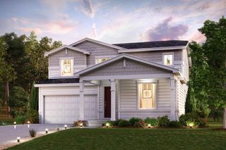 New construction Single-Family house 5805 Red Barn Avenue, Mead, CO 80504 Vail II- photo