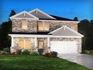 New construction Single-Family house 7761 Plymouth Drive, Fairburn, GA 30213 Chatham- photo 1