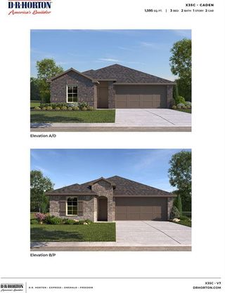 New construction Single-Family house 31642 Sutton Meadows Lane, Fulshear, TX 77441 Caden - photo 1