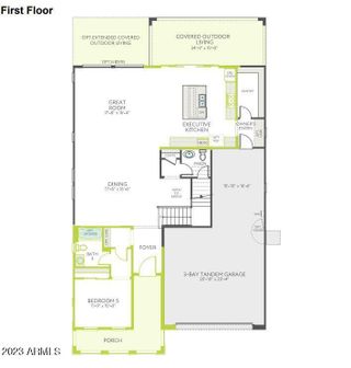 New construction Single-Family house 1391 E Narrowleaf Drive, Gilbert, AZ 85298 Willow Plan 40-9- photo 1