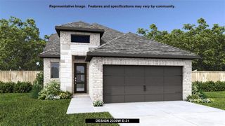 New construction Single-Family house 241 Menlo Bnd, Liberty Hill, TX 78642 2330W- photo