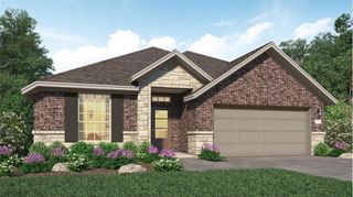 New construction Single-Family house 4234 Sonora Prairie Trail, Baytown, TX 77521 Lantana II- photo 1