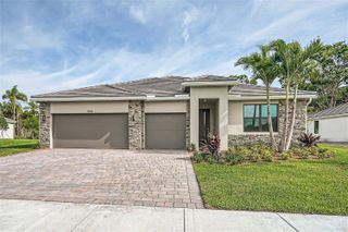 New construction Single-Family house 1420 Sw Lago Circle, Palm City, FL 34990 Fraser- photo