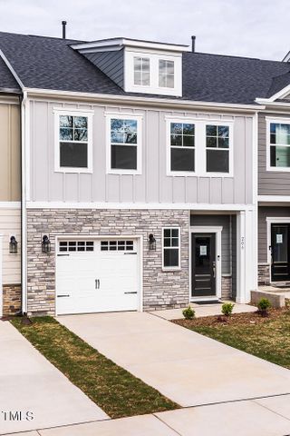 New construction Townhouse house 206 Sweetbay Tree Drive, Wendell, NC 27591 Sage- photo 1