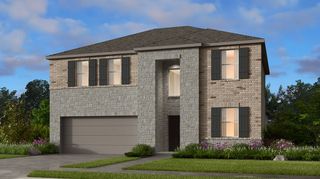 New construction Single-Family house 402 Doodle Lane, Hutto, TX 78634 Frio- photo 1