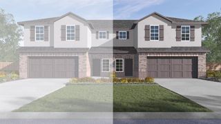 New construction Townhouse house 18508-B Cremello Dr, Unit A, Manor, TX 78653 The Cypress- photo