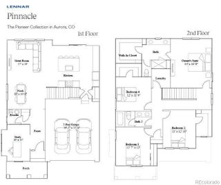 New construction Single-Family house 24497 E Adriatic Drive, Aurora, CO 80018 Pinnacle- photo