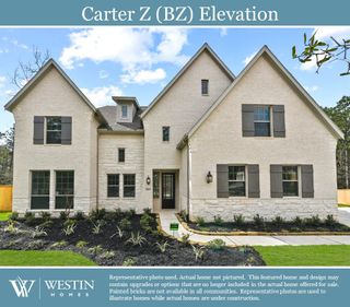 New construction Single-Family house 209 Twinflower Trail Court, Willis, TX 77318 The Carter Z- photo