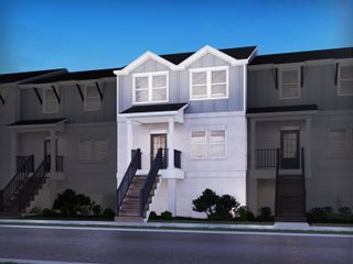 New construction Townhouse house 3133 Bell Nook Way, Lawrenceville, GA 30044 - photo 1