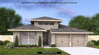New construction Single-Family house 27115 Bergamot Way, Hockley, TX 77447 Design 2438W- photo