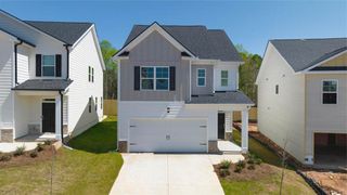 New construction Single-Family house 11883 Aukerman Way, Hampton, GA 30228  The Elston- photo