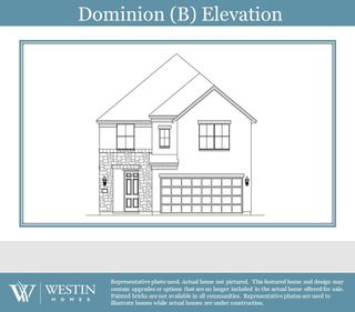 New construction Single-Family house 25910 Horizon Star Lane, Richmond, TX 77406 The Dominion- photo