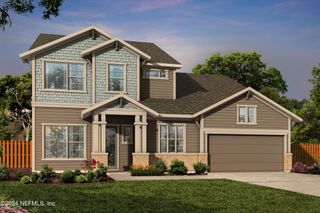 New construction Single-Family house 129 Canopy Forest Drive, Saint Augustine, FL 32092 The Riverside- photo