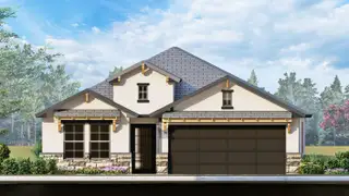 New construction Single-Family house 156 Woods Edge Lane, Georgetown, TX 78628 Oliver- photo