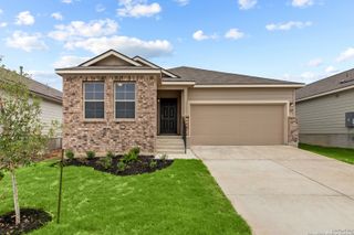 New construction Single-Family house 13111 Bay Point Way, Saint Hedwig, TX 78152 Eastland- photo 1