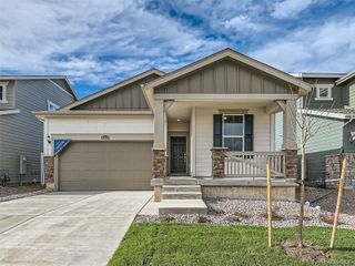 New construction Single-Family house 46525 Orchard Drive, Bennett, CO 80102 Snowmass- photo 1