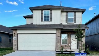 New construction Single-Family house 108 Chipping Alley, Floresville, TX 78114 The Hanna- photo 1