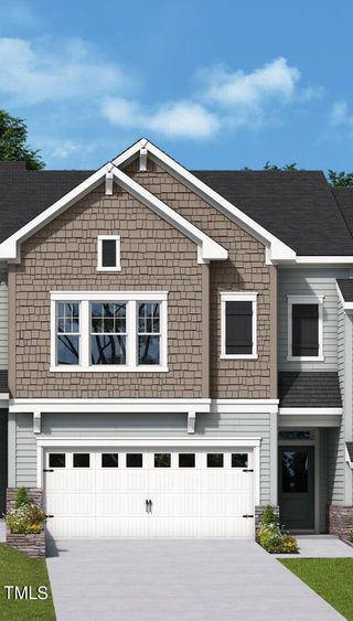 New construction Townhouse house 1007 Cadenza Street, Durham, NC 27707 The Oakwood- photo