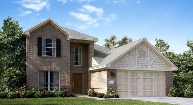 New construction Single-Family house Willowford, 610 Forest Bend Lane, La Marque, TX 77568 - photo 1